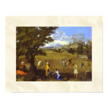 "Ruth and Boaz" by Nicolas Poussin circa 1660 posters