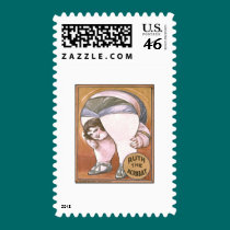 Ruth the Acrobat postage