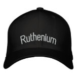 Ruthenium embroidered hats