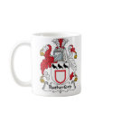Rutherford Family Crest mugs