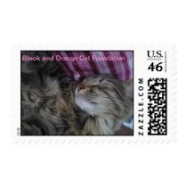 Ruthie has a kitten Nap Stamp