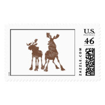Rutt and Tuke Silhouette Disney postage