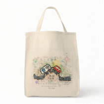 RV Camper Trailer Tote Bag