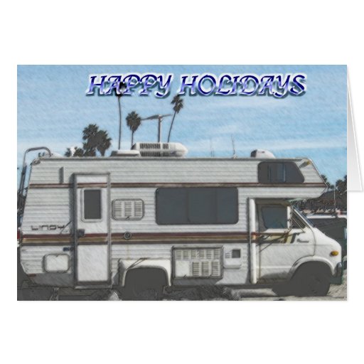 RV Christmas and Holiday Card | Zazzle