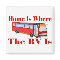 RV Home magnets by goldnsun RV Home magnets