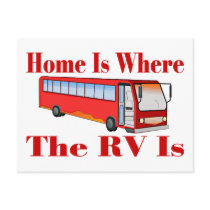 RV Home postcards