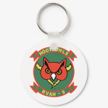 RVAH-9 Hoot Owl keychains