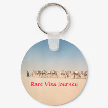 RVJ Keychain with camel caravan