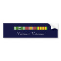RVN Ribbons 2, Vietnam Veteran bumper stickers