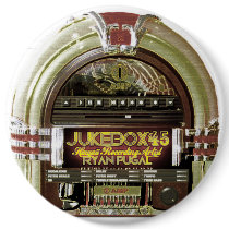 RVP JUKEBOX 45 Button by DesignEntice RVP JUKEBOX 45 Button