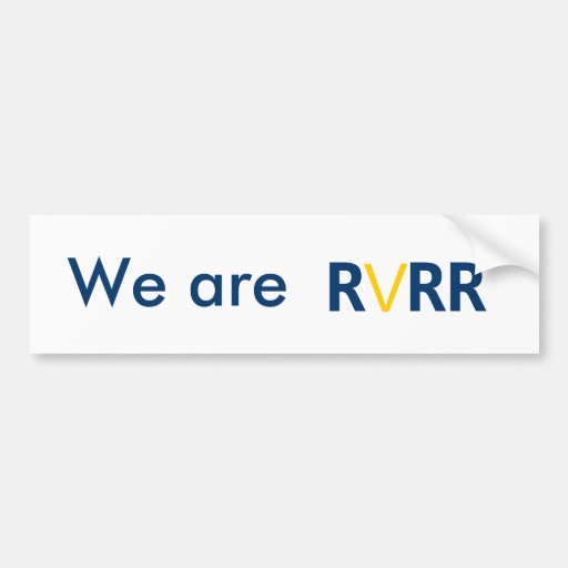 RVRR Bumper Sticker 3