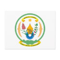 Rwanda Coat of Arms Postcard by FlagTshirts Rwanda Coat of Arms Postcard
