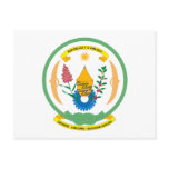 Rwanda Coat of Arms Postcard