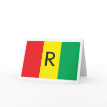 Rwanda Flag (1962) Greeting Card by FlagTshirts Rwanda Flag (1962) Greeting Card