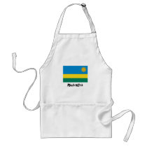 Rwanda Flag aprons by flagshirt Rwanda Flag aprons