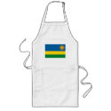 Rwanda Flag Apron