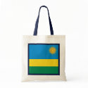 Rwanda Flag Bag by FlagAndMap Rwanda Flag Bag