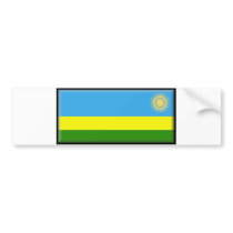 Rwanda Flag bumper stickers by jacinto888 Rwanda Flag bumper stickers