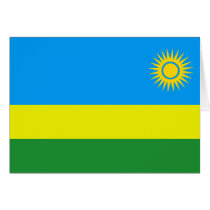 Rwanda Flag cards by coolcountry Rwanda Flag cards