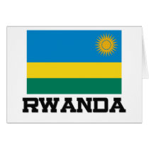 Rwanda Flag cards by tshirtshirts Rwanda Flag cards
