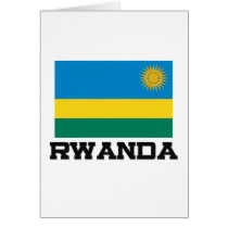 Rwanda Flag cards by tshirtshirts Rwanda Flag cards