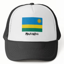 Rwanda Flag hats