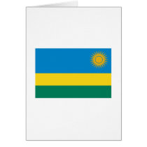 Rwanda FLAG International cards by flagshirt Rwanda FLAG International cards