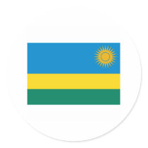 Rwanda FLAG International stickers by flagshirt Rwanda FLAG International stickers