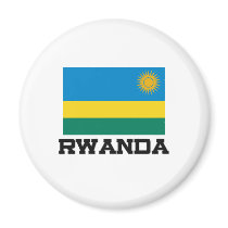 Rwanda Flag magnets by tshirtshirts Rwanda Flag magnets