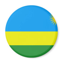 Rwanda Flag magnets by coolcountry Rwanda Flag magnets