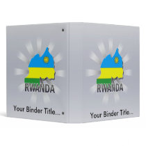 Rwanda Flag Map 2.0 Binders