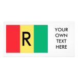 Rwanda Flag Photo Card