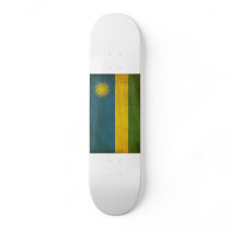 Rwanda Flag Skate Board Deck