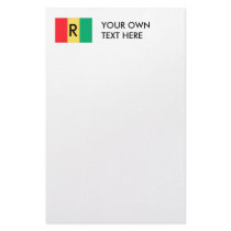 Rwanda Flag stationery by flagshirts Rwanda Flag stationery