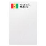 Rwanda Flag Custom Stationery