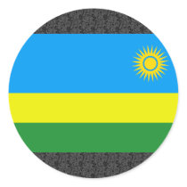 Rwanda Flag stickers by coolcountry Rwanda Flag stickers