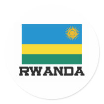 Rwanda Flag stickers by tshirtshirts Rwanda Flag stickers