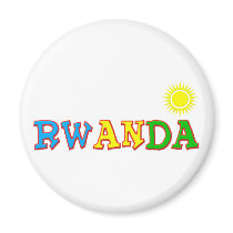 Rwanda Goodies magnets by pearlofafrica Rwanda Goodies magnets