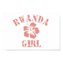 Rwanda Pink Girl posters by repofcountries Rwanda Pink Girl posters