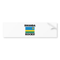 Rwanda Rocks bumper stickers by flagshirt Rwanda Rocks bumper stickers
