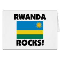 Rwanda Rocks cards by flagshirt Rwanda Rocks cards