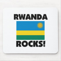 Rwanda Rocks mousepads by flagshirt Rwanda Rocks mousepads