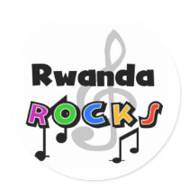 Rwanda Rocks stickers by world_wide Rwanda Rocks stickers