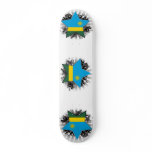 Rwanda Star Custom Skate Board