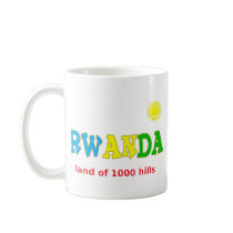 Rwanda, the Land of 1000 hills mugs
