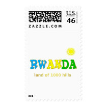 Rwanda the land of 1000 hills postage by pearlofafrica Rwanda the land of 1000 hills postage