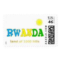 Rwanda the land of 1000 hills postage by pearlofafrica Rwanda the land of 1000 hills postage
