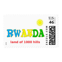 Rwanda the land of 1000 hills postage by pearlofafrica Rwanda the land of 1000 hills postage