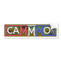 RWB CAMMMO original logo bumper sticker