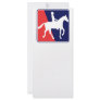 RWB-HORSE-RIDER CUSTOM RACK CARD